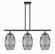 Ballston Three Light Island Pendant in Black Antique Brass (405|516-3I-BAB-G557-8SM)