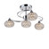 Kent Four Light Semi Flush Mount in Chrome (360|SF50005-4-CH)