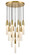 Fusion 19 Light Chandelier in Aged Brass (360|CD10320-19-AGB)