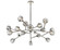 Parisian 18 Light Chandelier in Polished Nickel (360|CD10308-18-PN)