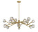 Parisian 18 Light Chandelier in Aged Brass (360|CD10307-18-AGB)