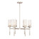 Triticus Six Light Chandelier in Brushed Nickel (360|CD10117-6-BN)