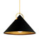 Charm One Light Pendant in Gold Leaf/Soft Black Combo (68|289-42-GL/SBK)