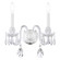 Hamilton Nouveau Two Light Wall Sconce in Silver (53|HA5802N-40H)