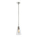 Zigrina One Light Pendant in Polished Nickel (360|P11707-E26-PN-G16)