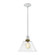 Zigrina One Light Pendant in Matte White (360|P11706-E26-MW-K-AGB-G13)