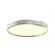 Zigrina LED Flush Mount in Polished Nickel (360|FM11749-LED-18-PN)