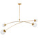 Prescott LED Chandelier in Soft Brass (268|KS 5406SB-CG)