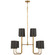 Go Lightly LED Chandelier in Soft Brass (268|BBL 5083SB-BZ)