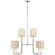 Go Lightly LED Chandelier in Polished Nickel (268|BBL 5083PN-CW)