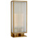 York LED Outdoor Wall Sconce in Soft Brass (268|BBL 2188SB-CRB)