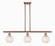 Ballston LED Island Pendant in Antique Copper (405|516-3I-AC-G1216-6WM)