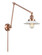 Franklin Restoration LED Swing Arm Lamp in Antique Copper (405|238-AC-G1)