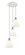 Ballston LED Pendant in White Polished Chrome (405|113B-3P-WPC-GBD-751)