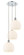 Ballston LED Pendant in Polished Chrome (405|113B-3P-PC-G1217-10WV)