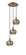 Ballston LED Pendant in Antique Copper (405|113B-3P-AC-G96)