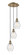 Ballston LED Pendant in Antique Brass (405|113B-3P-AB-G654-6)