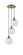 Ballston LED Pendant in Antique Brass (405|113B-3P-AB-G124-8)