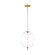 Heian LED Pendant in Natural Brass (182|SLPD31227CNB)