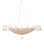 Korg Five Light Chandelier in Sandstone (142|9000-1144)