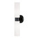Theo Two Light Wall Sconce in Matte Black (65|652621MB)