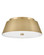 Tess LED Flush Mount in Lacquered Brass (531|83513LCB)