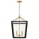 Delvin Four Light Foyer Pendant in Champagne Bronze (12|52620CPZBK)