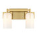 Caldwell Two Light Bathroom Vanity in Warm Brass (51|8-4128-2-322)