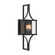 Raeburn One Light Outdoor Wall Lantern in Matte Black and Weathered Brushed Brass (51|5-473-144)