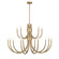 Sorrento 15 Light Chandelier in Noble Brass (51|1-6682-15-127)