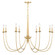 Stonecrest Eight Light Chandelier in French Gold (51|1-1202-8-186)