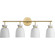 Lexie Four Light Bath & Vanity in Brushed Gold (54|P300487-191)