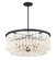 Shimmering Elegance Five Light Chandelier in Sand Coal (7|6705-66)