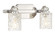 Crystal Kay Two Light Bath Vanity in Chrome (7|2612-77)