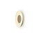 Ramen LED Wall Sconce in Gold w/ Matte White (240|RMW-09-SW-WOK-HW+18BD-GMW)