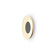 Ramen LED Wall Sconce in Gold w/ Matte White (240|RMW-09-SW-BNI-HW+18BD-GMW)