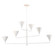 Somers Six Light Chandelier in White (45|H0018-11534)