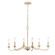 Ellisville Six Light Chandelier in Antique Cream (45|90220/6)