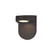 Ledge LED Outdoor Wall Sconce in Architectural Bronze (16|86198ABZ)