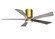 Irene 52''Ceiling Fan in Brushed Brass (101|IR5HLK-BRBR-BW-52)