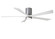 Irene 60''Ceiling Fan in Brushed Nickel (101|IR5HLK-BN-MWH-60)