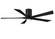 Irene 60''Ceiling Fan in Matte Black (101|IR5HLK-BK-BK-60)