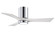 Irene 42''Ceiling Fan in Polished Chrome (101|IR3HLK-CR-MWH-42)