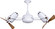Duplo-Dinamico 36''Ceiling Fan in Gloss White (101|DD-WH-WD)