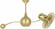 Brisa 2000 40''Ceiling Fan in Brushed Brass (101|B2K-BRBR-MTL)