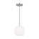 Rory One Light Mini Pendant in Brushed Steel (1|GLP1011BS)