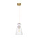 Kea One Light Pendant in Satin Brass (1|6536901-848)