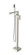 Henry Floor Mounted Roman Tub Faucet in Brushed Nickel (173|FAT-8002BNK)