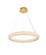 Bowen LED Chandelier in Satin Gold (173|3800D23SG)