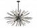 Palisades Ave. Ten Light Chandelier in Black (192|HF8203-BK)